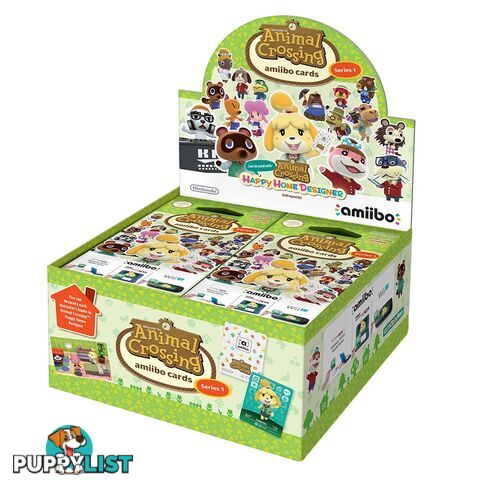 Nintendo Animal Crossing amiibo Cards Box (Series 1) - Nintendo - Amiibo GTIN/EAN/UPC: 19318113995136