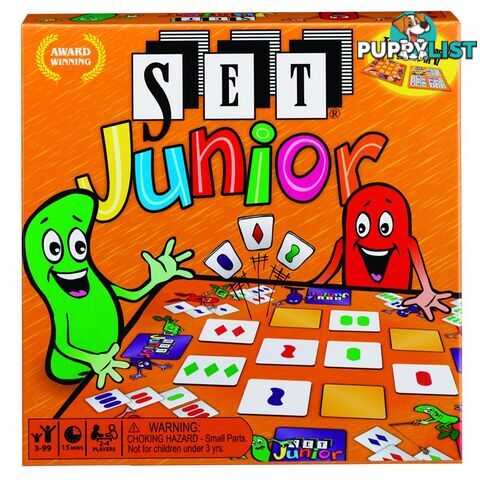 Set Junior Board Game - Set Enterprises - Tabletop Card Game GTIN/EAN/UPC: 736396013002