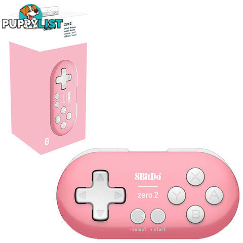 8Bitdo Zero 2 Bluetooth Gamepad (Pink) - 8Bitdo - Multiplatform GTIN/EAN/UPC: 6922621501138