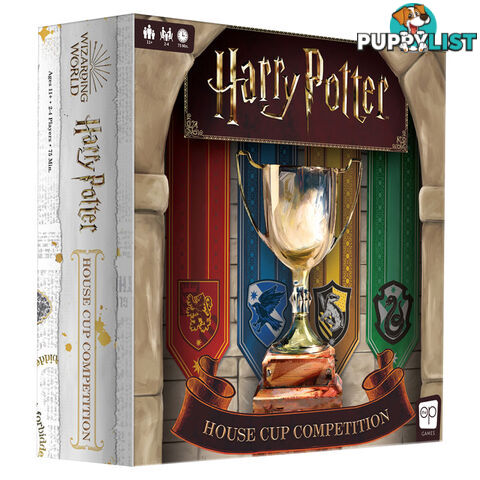 Harry Potter: House Cup Competition Board Game - The Op Games | usaopoly - Tabletop Board Game GTIN/EAN/UPC: 700304153609