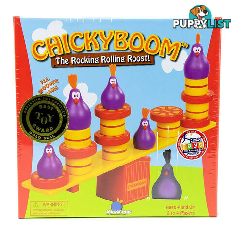 Blue Orange Games Chickyboom The Rocking Rolling Roost Game - Blue Orange Games - Tabletop Board Game GTIN/EAN/UPC: 803979003504