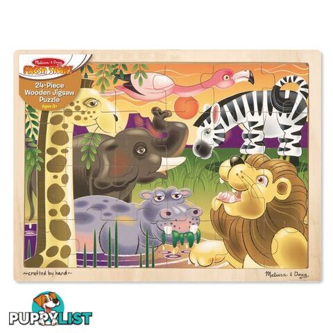 Melissa & Doug African Plains 24 Piece Jigsaw Puzzle - Melissa & Doug - Tabletop Jigsaw Puzzle GTIN/EAN/UPC: 000772029377