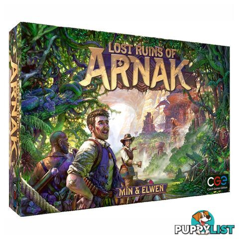 Lost Ruins of Arnak Board Game - Czech Games Edition - Tabletop Board Game GTIN/EAN/UPC: 8594156310592