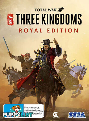 Total War: Three Kingdoms Royal Edition (PC) - SEGA - PC Software GTIN/EAN/UPC: 5055277039753