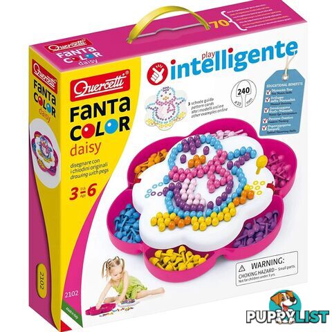 Quercetti Fanta Colour Pixel Daisy Carry Case Toy - Quercetti & C. S.p.A. - Toys Arts & Crafts GTIN/EAN/UPC: 8007905021026