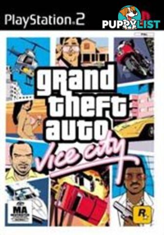 Grand Theft Auto: Vice City [Pre-Owned] (PS2) - Rockstar Games - Retro PS2 Software GTIN/EAN/UPC: 5026555301138