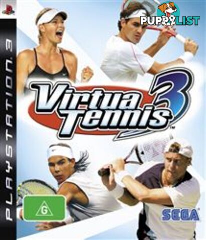 Virtua Tennis 3 [Pre-Owned] (PS3) - SEGA - Retro P/O PS3 Software GTIN/EAN/UPC: 5060138430716