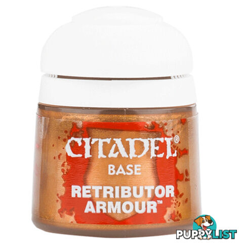 Citadel 12ml Base Paint (Retributor Armour) - Games Workshop - Tabletop Miniatures GTIN/EAN/UPC: 5011921058808