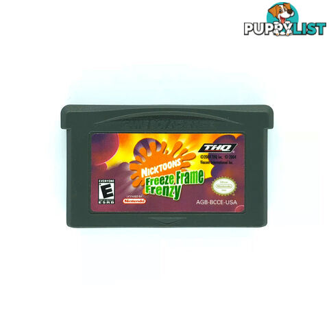 Nicktoons Freeze Frame Frenzy [Pre-Owned] (Game Boy Advance) - MPN POGBA155 - Retro Game Boy/GBA