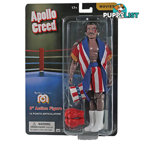 Mego Movies Apollo Creed Collectible 8" Figure - Mego Corporation - Merch Collectible Figures GTIN/EAN/UPC: 850002478686