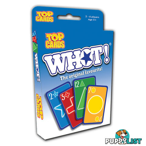 WHOT! Card Game - Winning Moves - Tabletop Card Game GTIN/EAN/UPC: 5053410001742