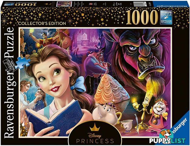 Ravensburger Disney Princess Collectors Edition Belle 1000 Piece Jigsaw Puzzle - Ravensburger - Tabletop Jigsaw Puzzle GTIN/EAN/UPC: 4005556164868