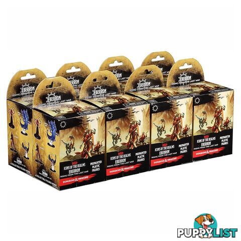 Dungeons & Dragons Icons of the Realms: Eberron: Rising from The Last War Pre-Painted Plastic Figures Booster Box - WizKids - Tabletop Role Playing Game GTIN/EAN/UPC: 634482740767