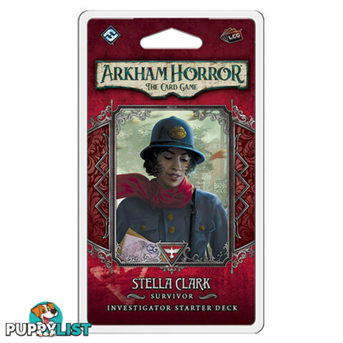 Arkham Horror: The Card Game Stella Clark Investigator Starter Deck - Fantasy Flight Games - Tabletop Card Game GTIN/EAN/UPC: 841333111489