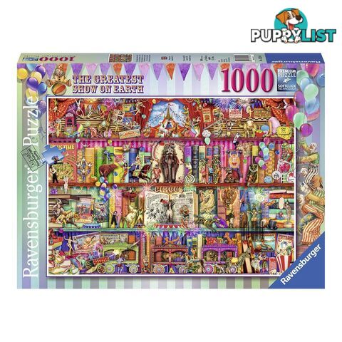 Ravensburger The Greatest Show on Earth 1000 Piece Jigsaw Puzzle - Ravensburger - Tabletop Jigsaw Puzzle GTIN/EAN/UPC: 4005556152544