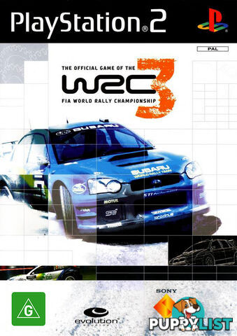 WRC 3 FIA World Rally Championship [Pre-Owned] (PS2) - Milestone S.r.l. - Retro PS2 Software GTIN/EAN/UPC: 711719654919