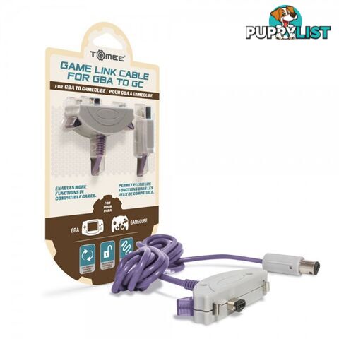 Tomee Game Link Cable for GBA to Gamecube - Tomee - Retro GameCube Accessory GTIN/EAN/UPC: 813048014379