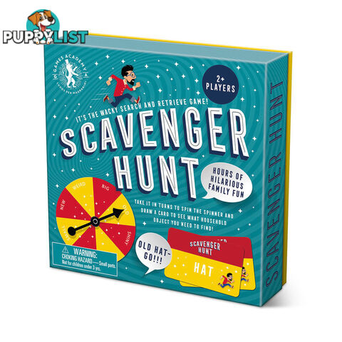 Professor Puzzle Games Academy: Scavenger Hunt Card Game - Professor Puzzle - Tabletop Board Game GTIN/EAN/UPC: 5060506535845