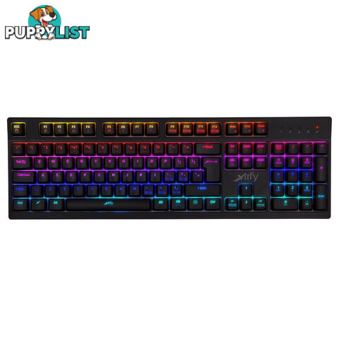 XTRFY K2 Black Mechanical RGB U.K Layout Gaming Keyboard (Red Switch) - Xtrfy Gaming AB - PC Accessory GTIN/EAN/UPC: 7340086907781