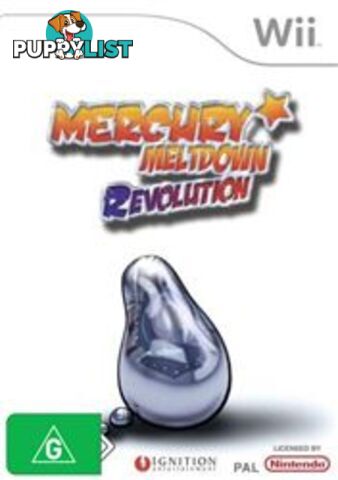 Mercury Meltdown Revolution (Wii) - QV Software - Wii Software GTIN/EAN/UPC: 5060050945244