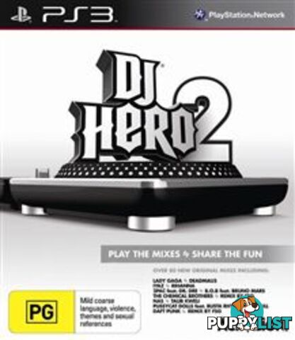 DJ Hero 2 [Pre-Owned] (PS3) - Activision - Retro P/O PS3 Software GTIN/EAN/UPC: 5030917087110