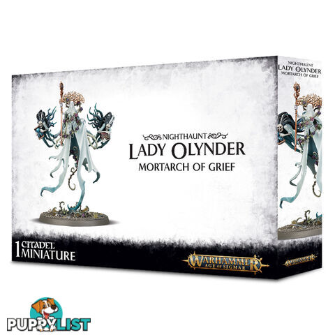 Warhammer: Age of Sigmar Nighthaunt Lady Olynder Mortarch of Grief - Games Workshop - Tabletop Miniatures GTIN/EAN/UPC: 5011921103614