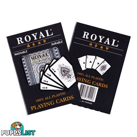 Royal 100% All Plastic Playing Cards Single Deck - Royal - Tabletop Card Game GTIN/EAN/UPC: 4713072310026