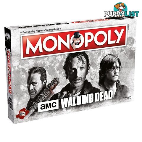 Monopoly: The Walking Dead AMC Edition Board Game - Winning Moves - Tabletop Board Game GTIN/EAN/UPC: 5053410002541