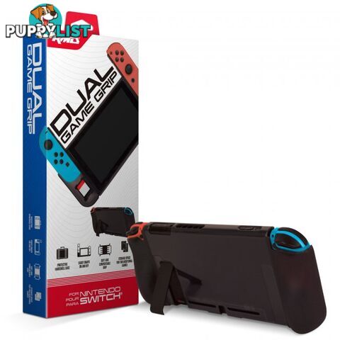 KMD Dual Game Grip Case for Nintendo Switch (Smoke Grey) - KMD - Switch Accessory GTIN/EAN/UPC: 849172011298