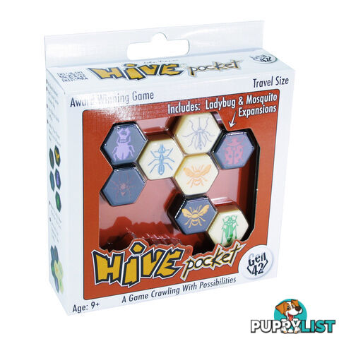 Hive Pocket Board Game - Gen 42 - Tabletop Domino & Tile Game GTIN/EAN/UPC: 736211019233