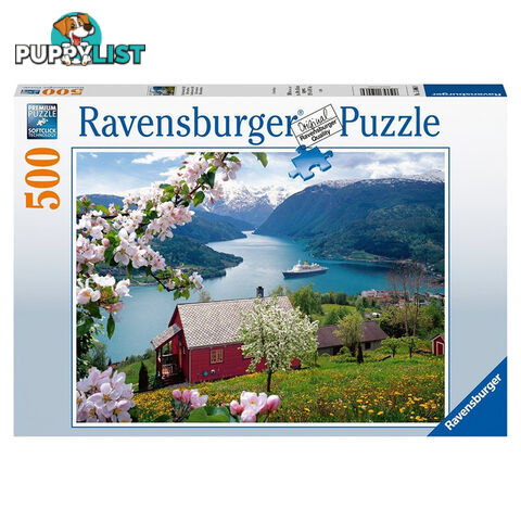 Ravensburger Idillio Scandinavo 500 Piece Jigsaw Puzzle - Ravensburger - Tabletop Jigsaw Puzzle GTIN/EAN/UPC: 4005556150069