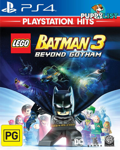 LEGO Batman 3: Beyond Gotham (Playstation Hits) (PS4) - Warner Bros. Interactive Entertainment - PS4 Software GTIN/EAN/UPC: 9325336205679