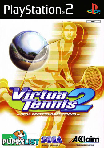 Virtua Tennis 2 [Pre-Owned] (PS2) - Retro PS2 Software GTIN/EAN/UPC: 3455192332212