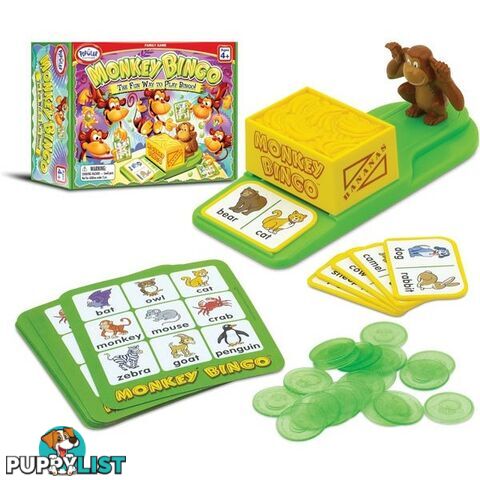 Monkey Bingo - Popular Playthings SMA505014 - Toys Games & Puzzles GTIN/EAN/UPC: 755828505014