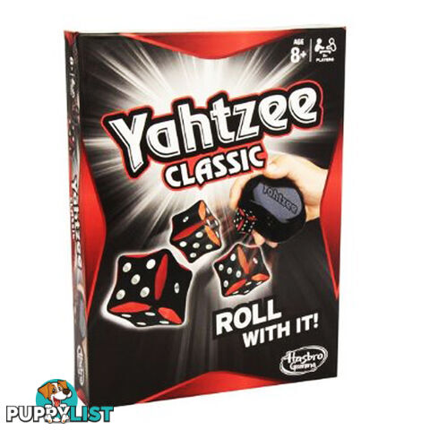 Yahtzee Classic Board Game - Hasbro Gaming NHHYATZEE - Tabletop Board Game GTIN/EAN/UPC: 653569831426