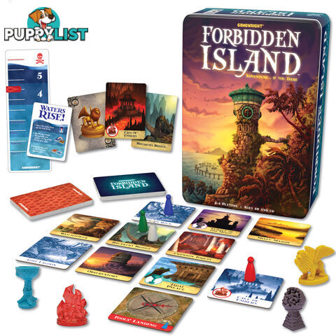 Forbidden Island: Adventure... If You Dare Card Game - Gamewright - Tabletop Card Game GTIN/EAN/UPC: 759751003173