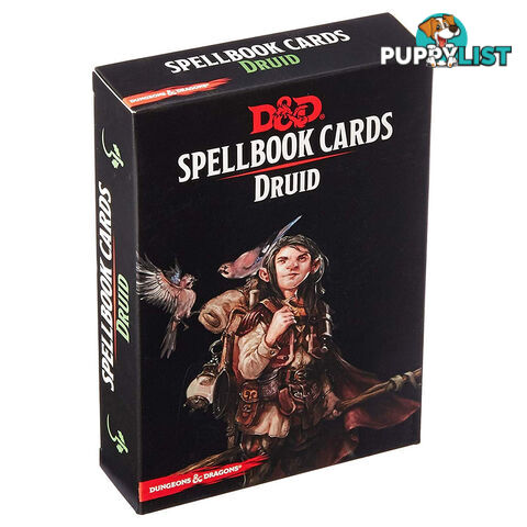 Dungeons & Dragons Spellbook Cards: Druid - Gale Force Nine - Tabletop Role Playing Game GTIN/EAN/UPC: 9780786966554