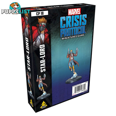 Marvel Crisis Protocol Starlord Character Pack Miniatures Board Game - Atomic Mass Games - Tabletop Miniatures GTIN/EAN/UPC: 841333108809