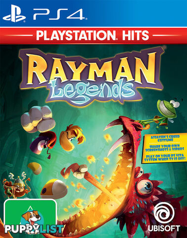 Rayman Legends (PlayStation Hits) (PS4) - Ubisoft - PS4 Software GTIN/EAN/UPC: 3307216076049