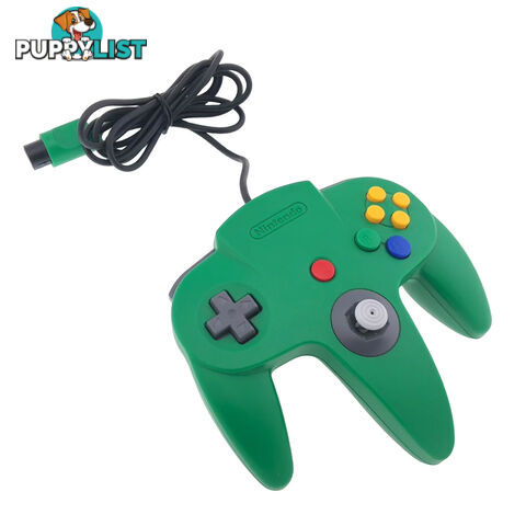 Nintendo 64 Green Controller [Pre-Owned] - Nintendo - Retro N64 Accessory