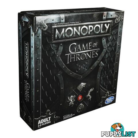 Monopoly: Game of Thrones 2019 Refresh Edition Board Game - Hasbro Gaming - Tabletop Board Game GTIN/EAN/UPC: 630509785025