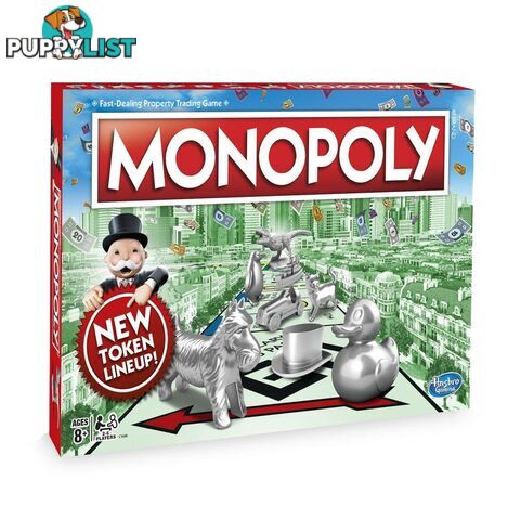 Monopoly: Classic Board Game - Hasbro Gaming - Tabletop Board Game GTIN/EAN/UPC: 630509512638