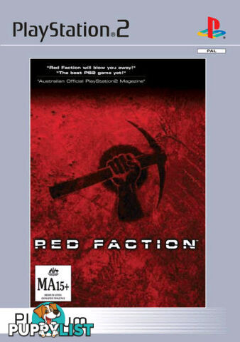 Red Faction [Pre-Owned] (PS2) - Retro PS2 Software GTIN/EAN/UPC: 4005209037556