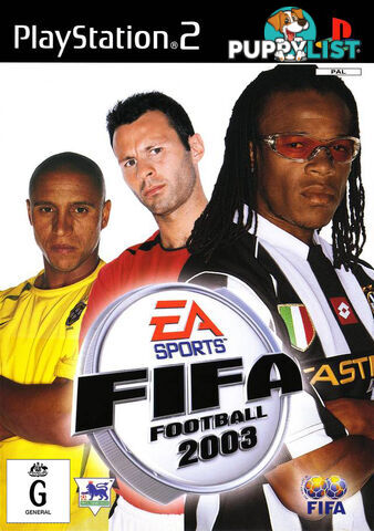 FIFA Football 2003 [Pre-Owned] (PS2) - Retro PS2 Software GTIN/EAN/UPC: 5030930032180