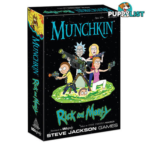 Munchkin: Rick And Morty Card Game - The Op Games | usaopoly - Tabletop Card Game GTIN/EAN/UPC: 700304048714