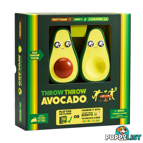 Throw Throw Avocado Card Game - Exploding Kittens LLC - Tabletop Card Game GTIN/EAN/UPC: 852131006501