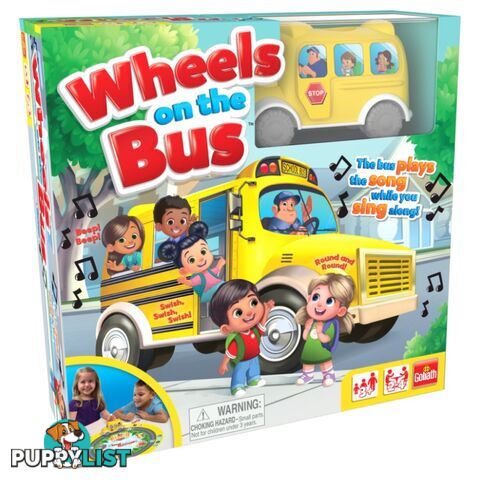 Wheels on the Bus Board Game - Goliath - Toys Games & Puzzles GTIN/EAN/UPC: 021853085372