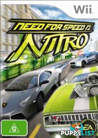 Need for Speed: Nitro [Pre-Owned] (Wii) - Electronic Arts - P/O Wii Software GTIN/EAN/UPC: 5030941078009