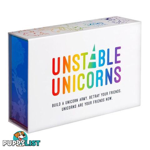 Unstable Unicorns Base Game Card Game - VR Distribution - Tabletop Card Game GTIN/EAN/UPC: 810270030825