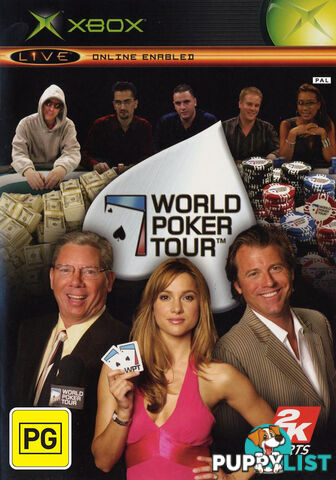 World Poker Tour [Pre-Owned] (Xbox (Original)) - Retro Xbox Software GTIN/EAN/UPC: 5026555242585